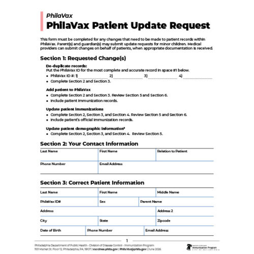 Patient Update PhilaVax Archives - Philadelphia Immunization Program