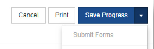 PhilaVax enrollment save button.