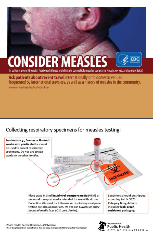 Clinical Measles Flyer