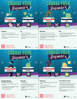 Choose your Defense! Back to School Vaccines