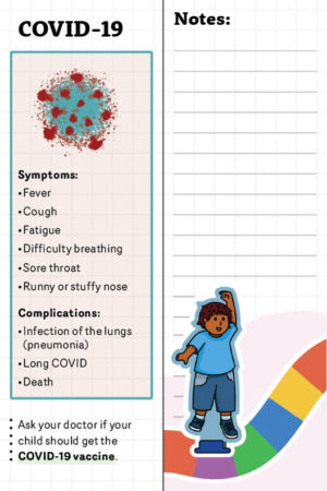 COVID-19 Bookmark: Grow Up Guide Addition